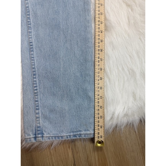 Wrangler-80s/90s Vtg, Light Blue, High Rise, Cowboy Cut, Women's Jeans. Sz-9x36 - Picture 10 of 10